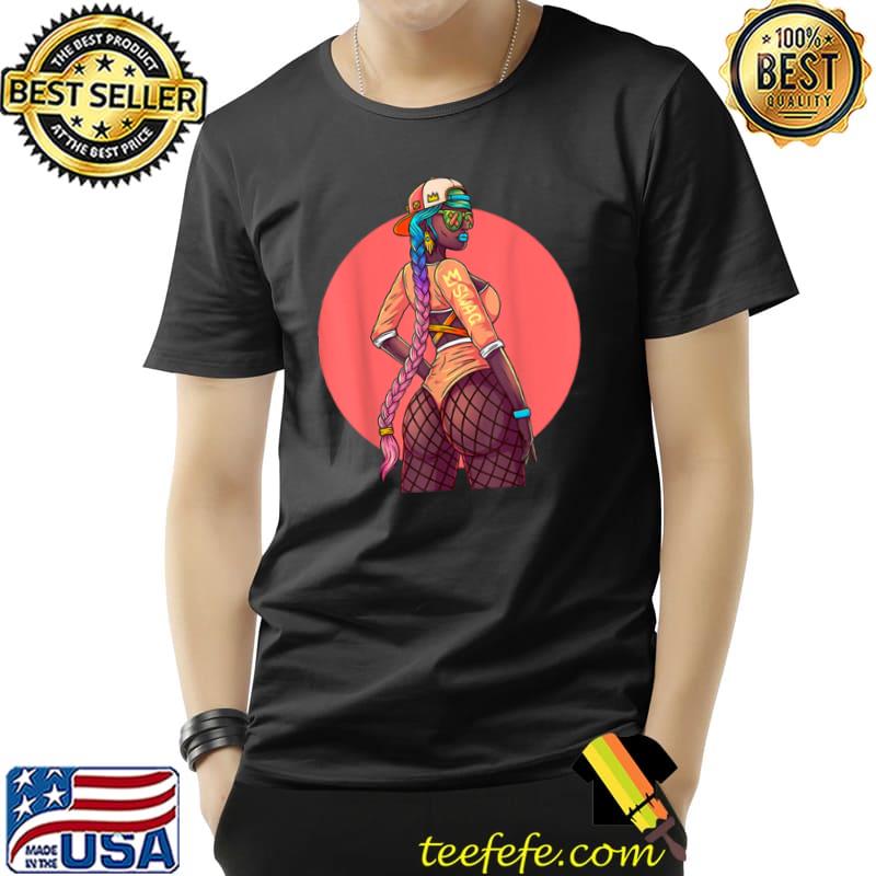 Funny Tee Swag Girl Boss Blue Lips Sexy Fashion Booty Pink Hair T Shirt Unisex Funny Tee Swag Girl Boss Blue Lips Sexy Fashion Booty Pink Hair T Shirt Unisex