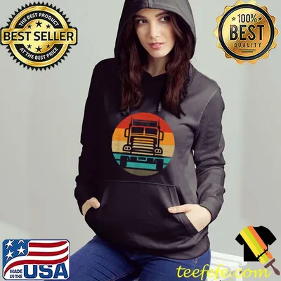 Funny Truck Retro Style Vintage T-Shirt