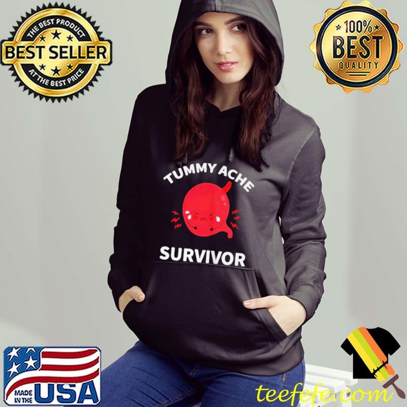 Funny Tummy ache survivor essential shirt Funny Tummy ache survivor essential shirt