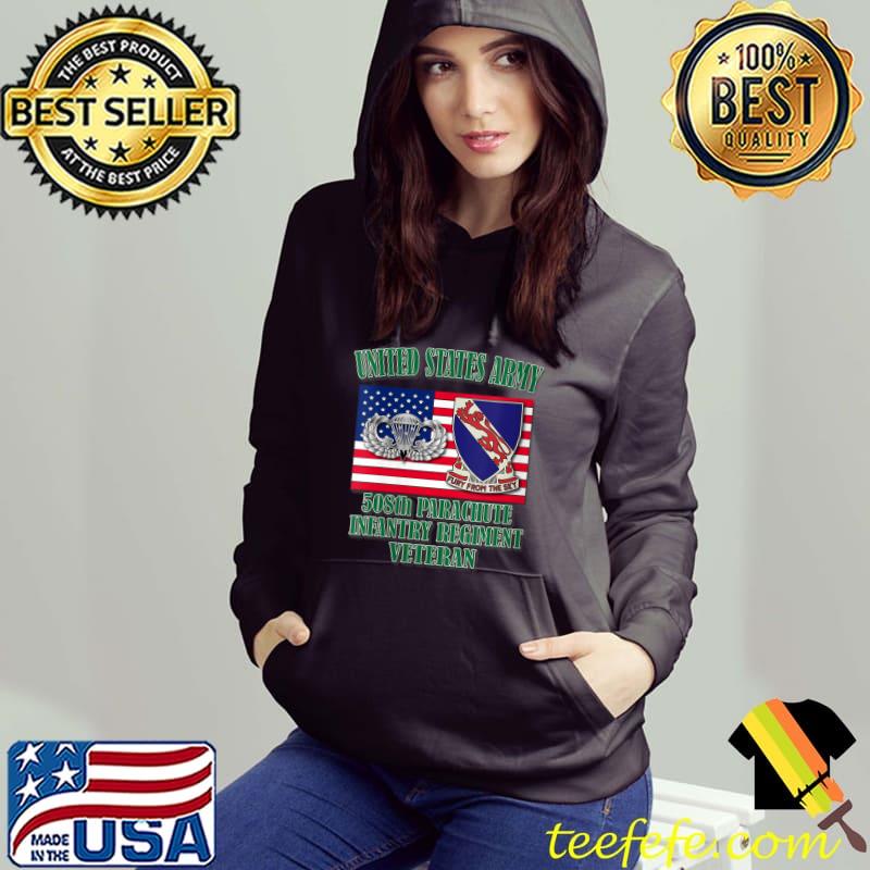 Funny United States Army 508th Parachute Infantry Regiment Veteran T-Shirt