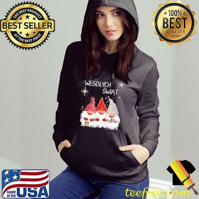 Gnomes Wesolych Swiat Christmas Shirt