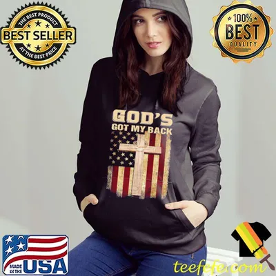God's Got My Back American Flag Shirt