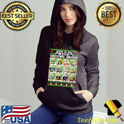 Green Bay Packers this is my nice signatures Ugly Christmas Sweater shirt