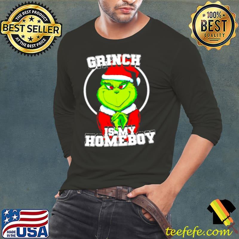 Grinch is my homeboy Long Sleeve Tee Grinch is my homeboy Long Sleeve Tee