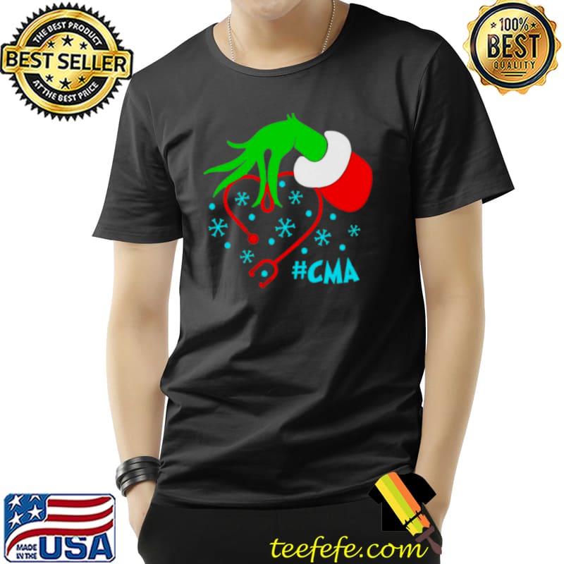 Grinch’s CMA Nurse Stethoscope Christmas Sweater Shirt Unisex Grinch’s CMA Nurse Stethoscope Christmas Sweater Shirt Unisex