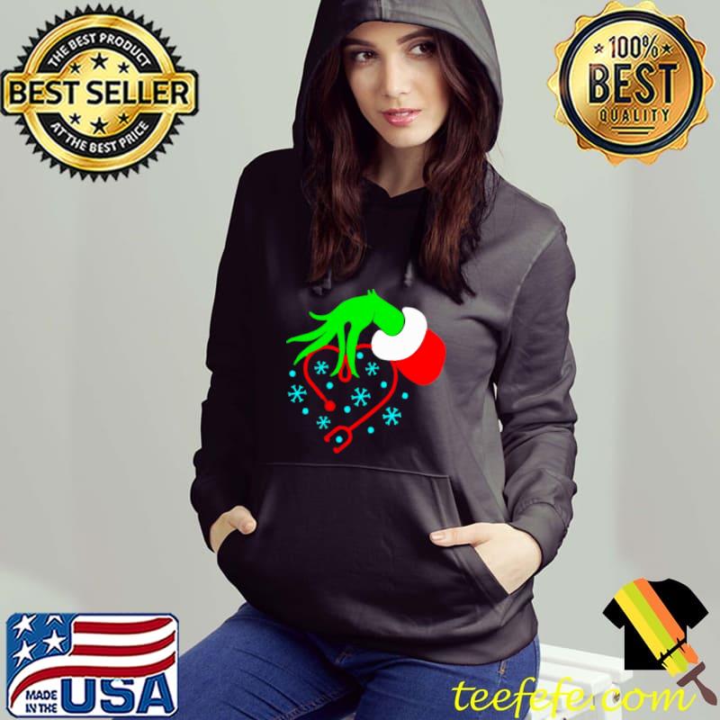 GRINCH’S NURSE STETHOSCOPE CHRISTMAS SWEATER SHIRT