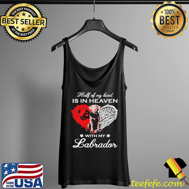 Half of my heart is in heaven with my black Dachshund angel Tank Top Half of my heart is in heaven with my black Dachshund angel Tank Top