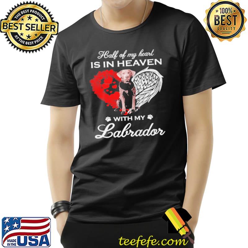 Half of my heart is in heaven with my black Dachshund angel Unisex Half of my heart is in heaven with my black Dachshund angel Unisex