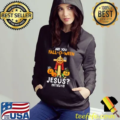 Halloween Are you Fall o ween Jesus Matthew Christian Faith T Shirt