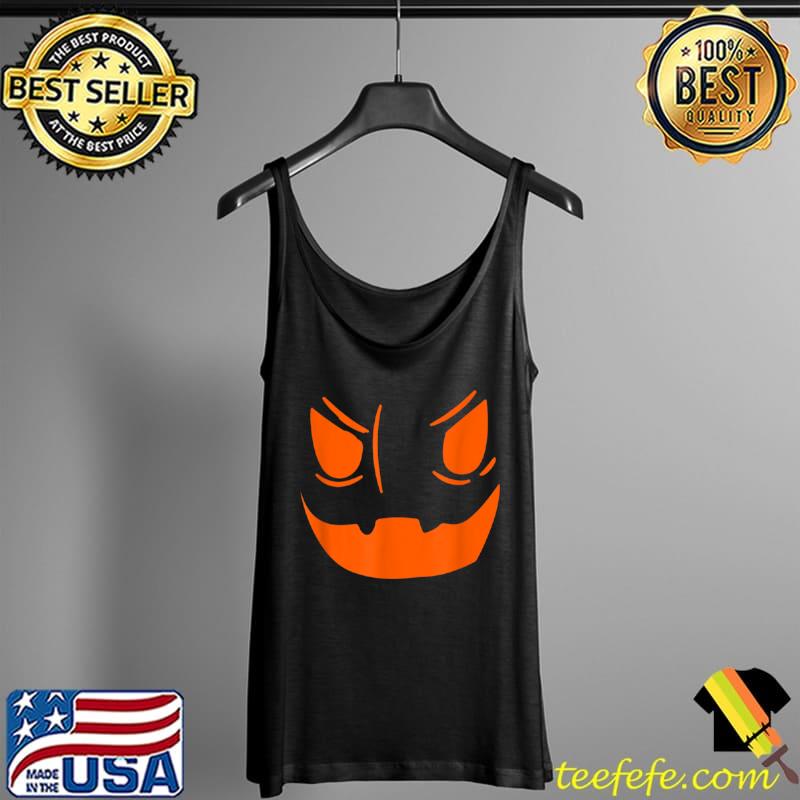 Halloween Pumpkin Face Jackolantern Costume T Shirt Tank Top Halloween Pumpkin Face Jackolantern Costume T Shirt Tank Top