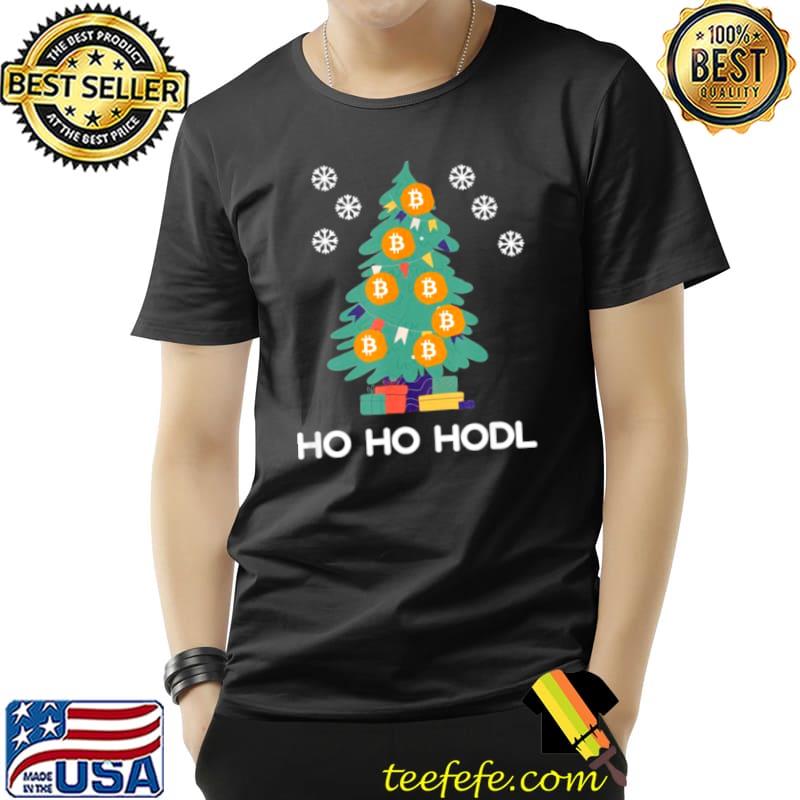 Ho Ho Hodl Christmas Bitcoin tree Cryptocurrency Shirt Shirt Unisex Ho Ho Hodl Christmas Bitcoin tree Cryptocurrency Shirt Shirt Unisex