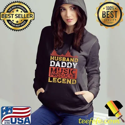 Husband Daddy Music Producer T-Shirt