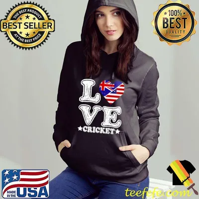 I Love America And Australia Loves Cricket Shirt