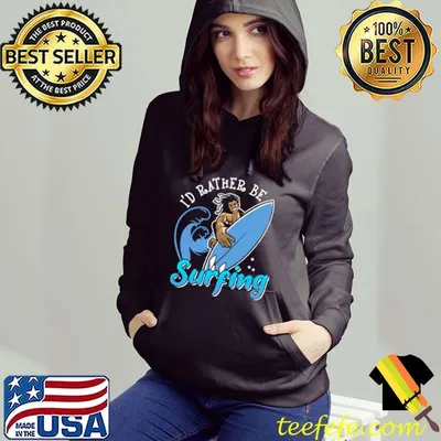 I’d Rather Be Surfing Surfer Quotes Shirt