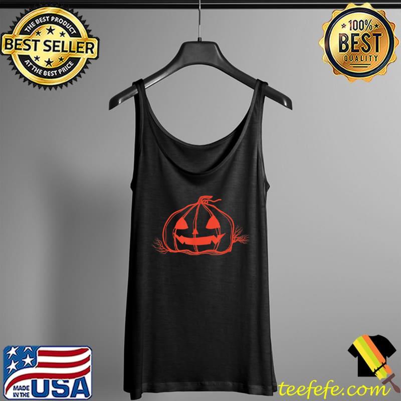 Jack O Lantern Scary Pumpkin Face Halloween, Unique T Shirt Tank Top Jack O Lantern Scary Pumpkin Face Halloween, Unique T Shirt Tank Top