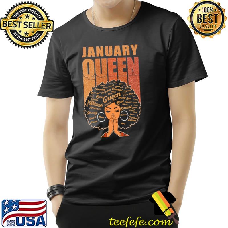 January Queen Melanin Shirt Unisex January Queen Melanin Shirt Unisex
