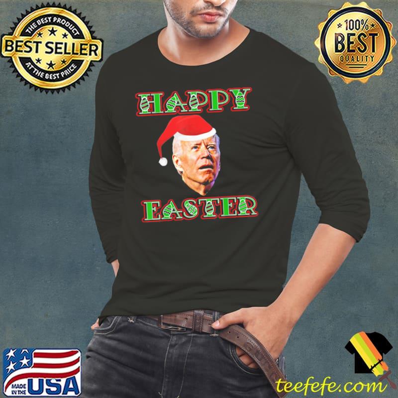 Joe Biden Happy Easter T-Shirt Long Sleeve Tee Joe Biden Happy Easter T-Shirt Long Sleeve Tee