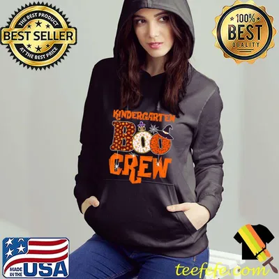 Kindergarten Boo Crew Teacher Student Halloween Costume 2021 T Shirt