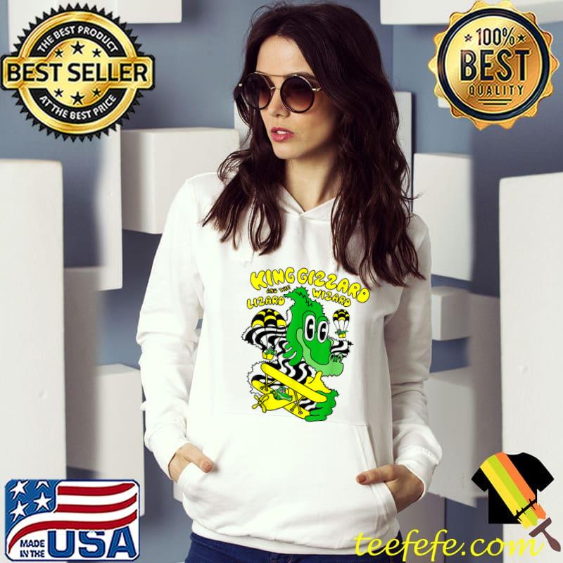 King Funny Gizzard The Lizard Gift Wizard T-Shirt King Funny Gizzard The Lizard Gift Wizard T-Shirt