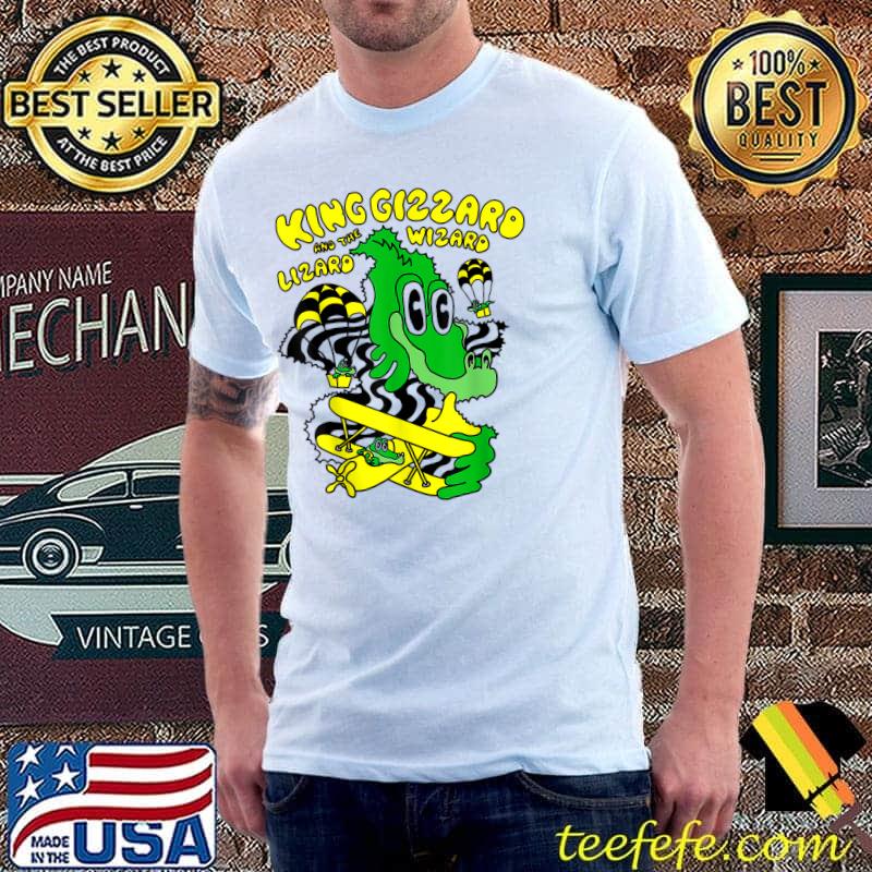 King Funny Gizzard The Lizard Gift Wizard T-Shirt Unisex King Funny Gizzard The Lizard Gift Wizard T-Shirt Unisex