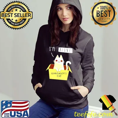 Kristen Drury Im Alive Schrodinger Cat Shirt
