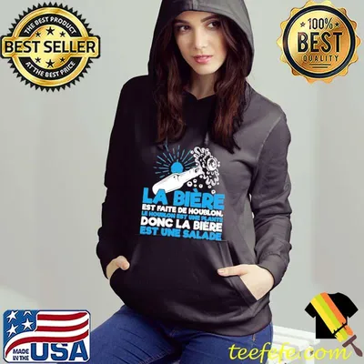 La Biere Est Faite De Houblon Le Houblon Est Une Plante Shirt