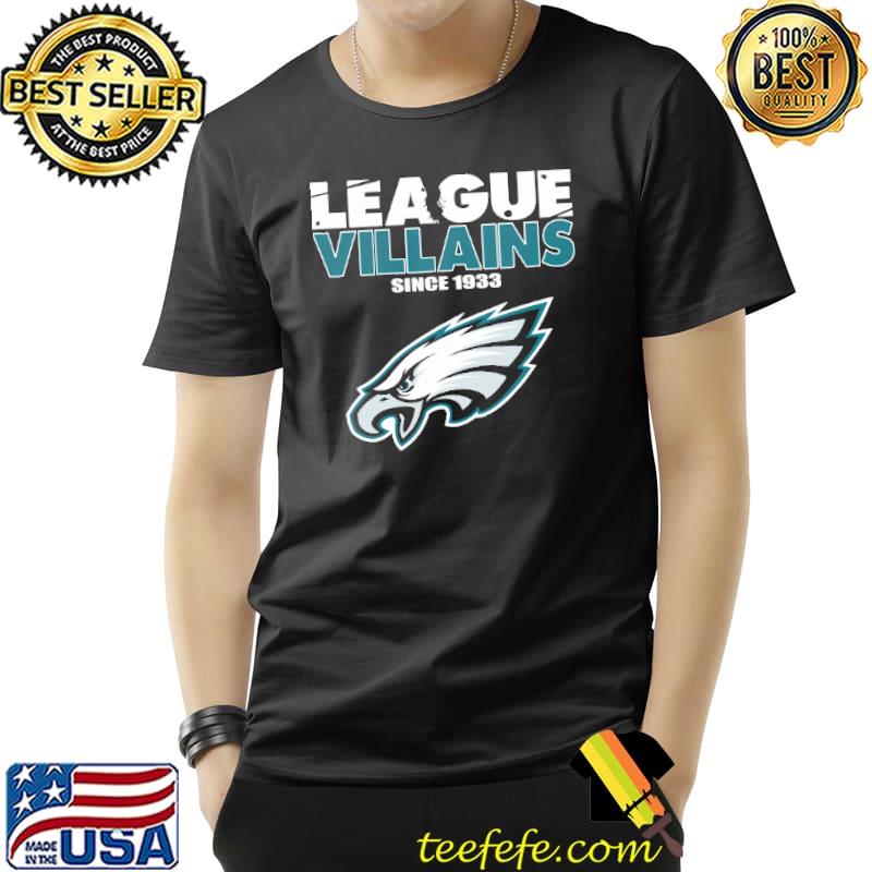 League Villains Since 1933 Philadelphia Eagles Youth Long Sleeve - Rookbrand