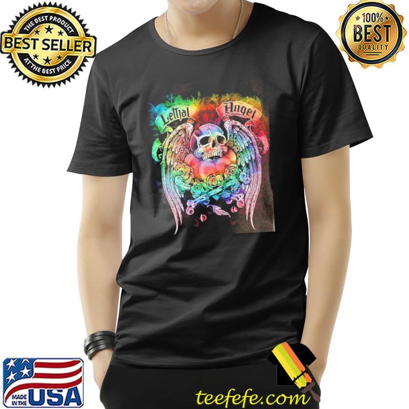 Lethal Angel Tie Dye All Over Letthal Angel Shirt Unisex Lethal Angel Tie Dye All Over Letthal Angel Shirt Unisex
