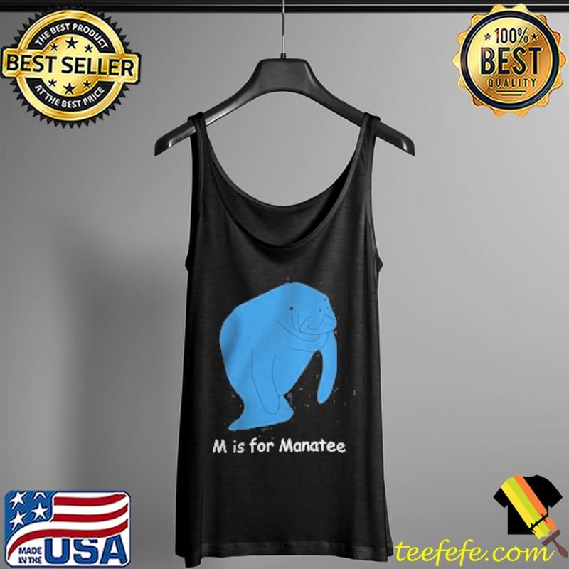 M is for Manatee Vintage Shirt Tank Top M is for Manatee Vintage Shirt Tank Top