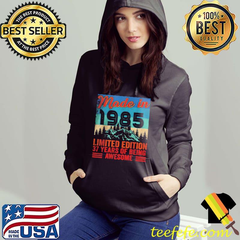 Made In 1985 Limited Edition 37 Years Of Being Awesome T-Shirt