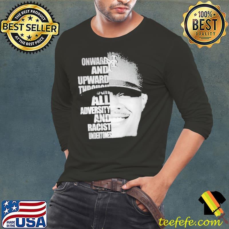 Marcus Stroman Onward and upward through all adversity and racist undertones Long Sleeve Tee Marcus Stroman Onward and upward through all adversity and racist undertones Long Sleeve Tee