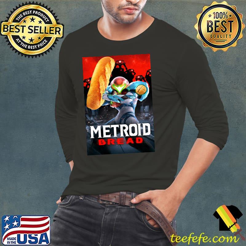 Metroid Bread Shirt Long Sleeve Tee Metroid Bread Shirt Long Sleeve Tee