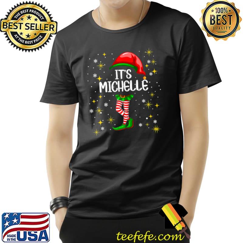 Michelle Elf Personalized First Given Name Christmas T Shirt Unisex Michelle Elf Personalized First Given Name Christmas T Shirt Unisex
