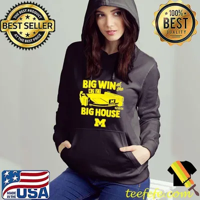 Michigan wolverines big win at the big house shirt