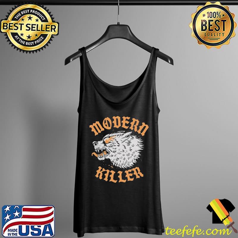 Modern Killer Lone Wolf Shirt Tank Top Modern Killer Lone Wolf Shirt Tank Top