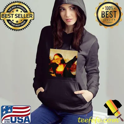 Mona lisa dabbing shirt
