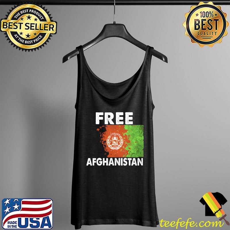 Nice Afghanistan Flag Free Unisex T-Shirt Tank Top Nice Afghanistan Flag Free Unisex T-Shirt Tank Top