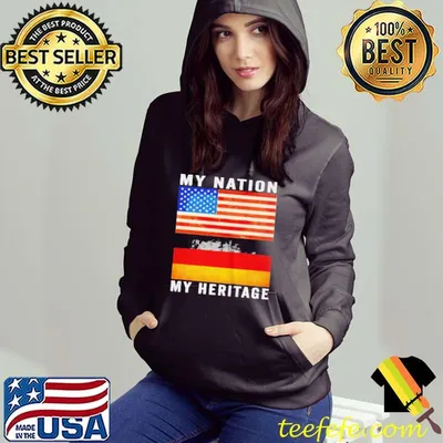 Nice America my nation german myheritage shirt
