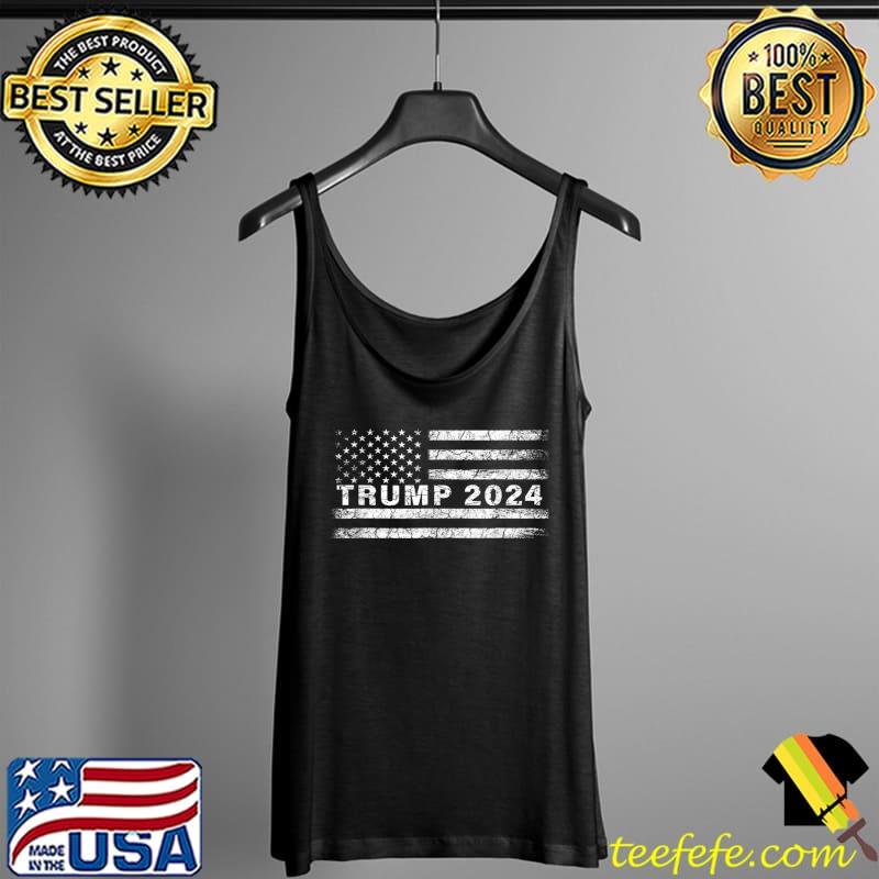 Nice American Flag Design Trump 2024 T-Shirt Tank Top Nice American Flag Design Trump 2024 T-Shirt Tank Top