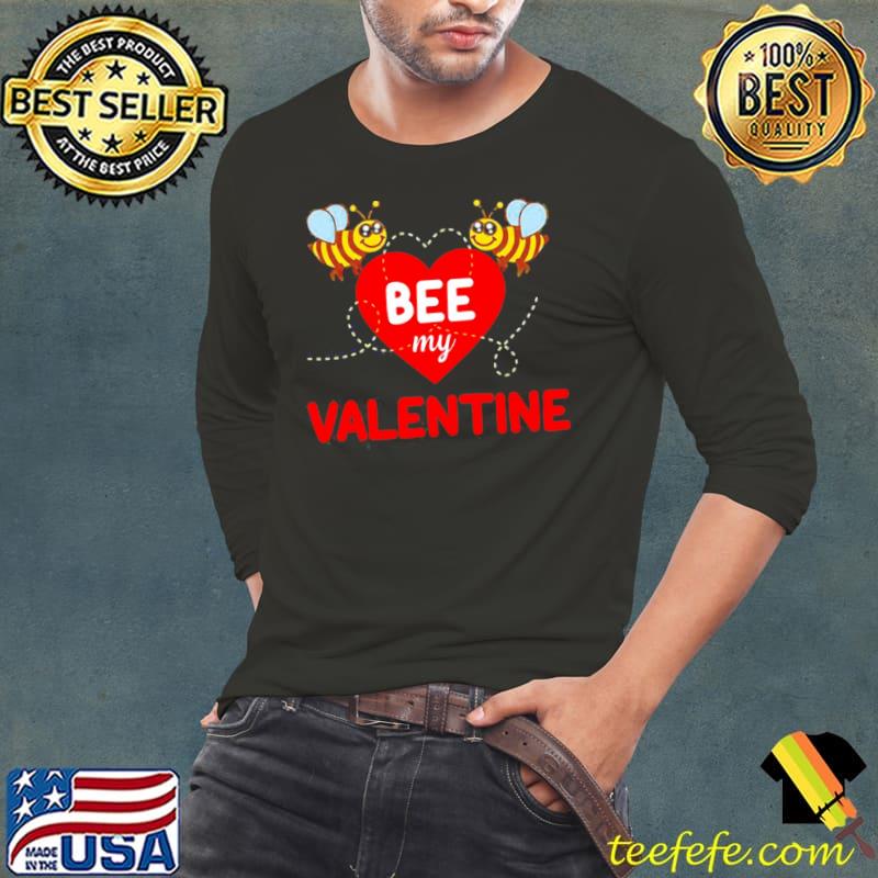 Nice Bee My Valentine Shirt Valentines Day Beekeeper Shirt Long Sleeve Tee Nice Bee My Valentine Shirt Valentines Day Beekeeper Shirt Long Sleeve Tee