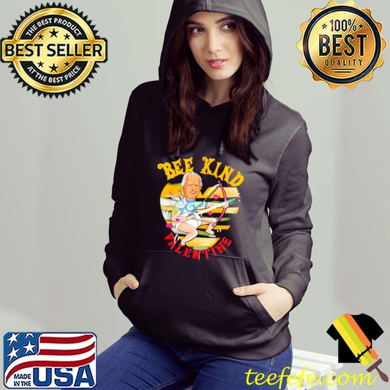 Nice biden bee kind valentine shirt