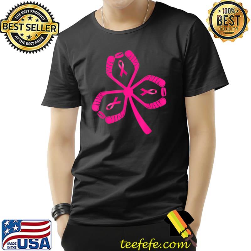 Nice Breast Cancer Awareness Pink hockey stick T Shirt Unisex Nice Breast Cancer Awareness Pink hockey stick T Shirt Unisex
