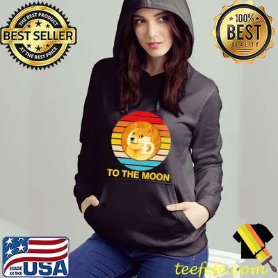 Nice Cheems Dogecoin To The Moon Vintage Shirt