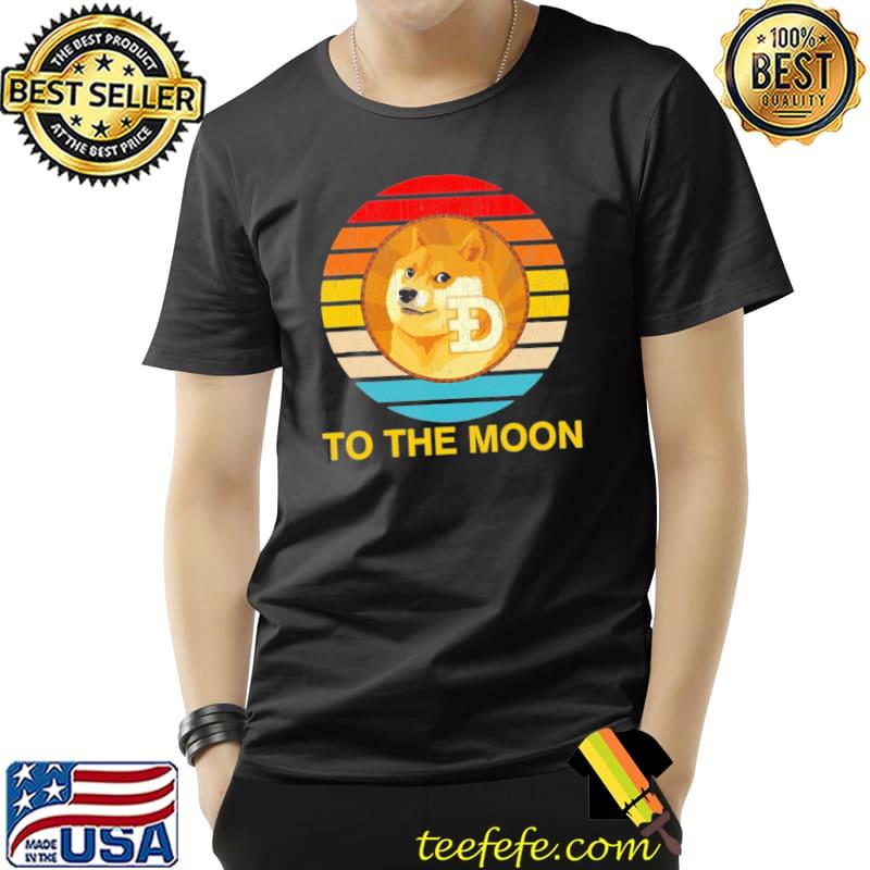 Nice Cheems Dogecoin To The Moon Vintage Shirt Unisex Nice Cheems Dogecoin To The Moon Vintage Shirt Unisex