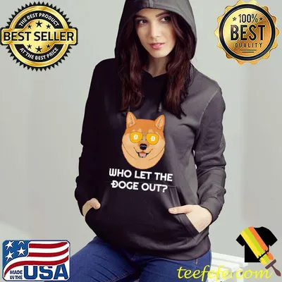 Nice Cheems Dogecoin Who Let The Dodge Out Shirt