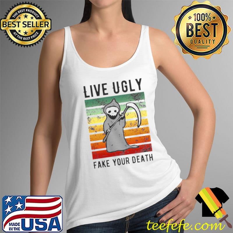 Nice devil live ugly fake your death vintage Tank Top Nice devil live ugly fake your death vintage Tank Top