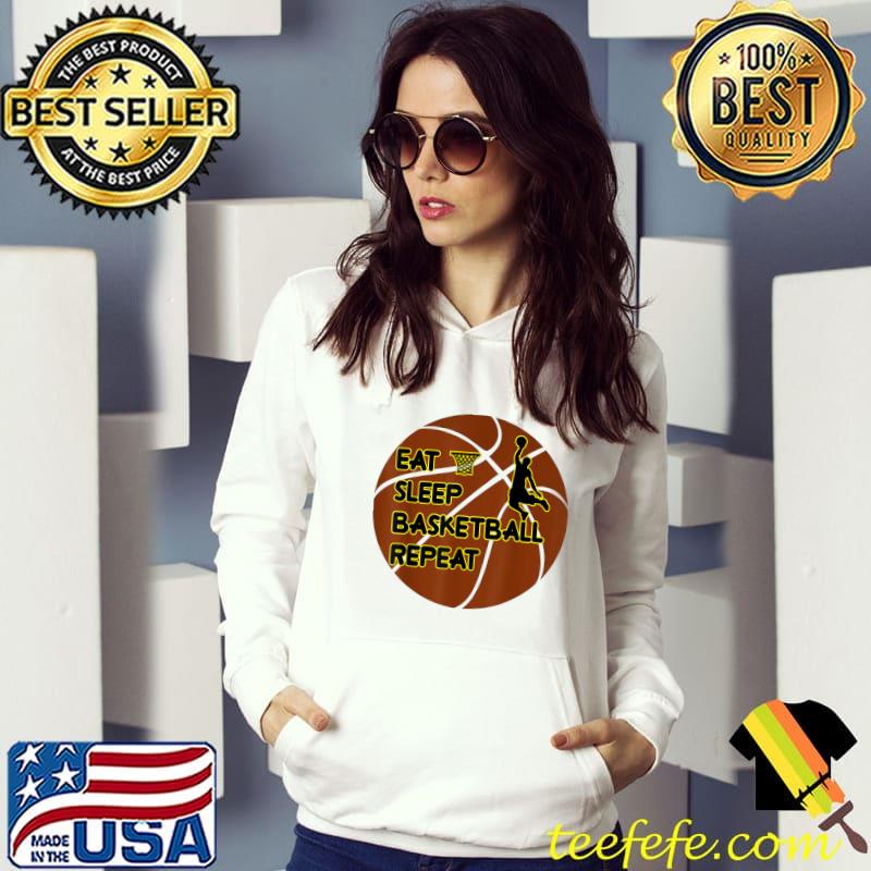 Nice Eat Sleep Basketball Repeat T-Shirt