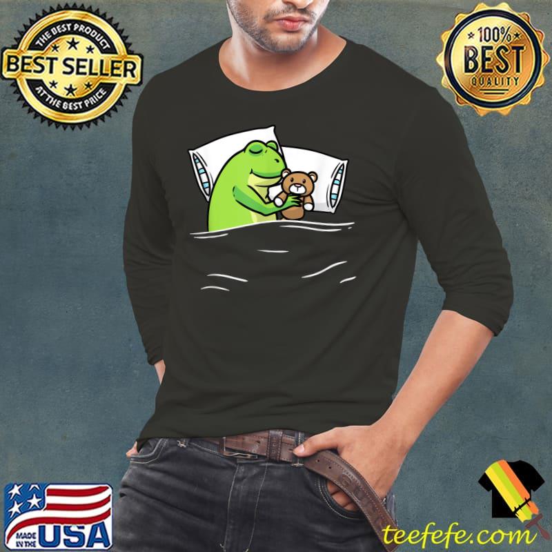 Nice Frog Official Sleeping Shirt Toad Pajama Herpetologist T-Shirt Long Sleeve Tee Nice Frog Official Sleeping Shirt Toad Pajama Herpetologist T-Shirt Long Sleeve Tee