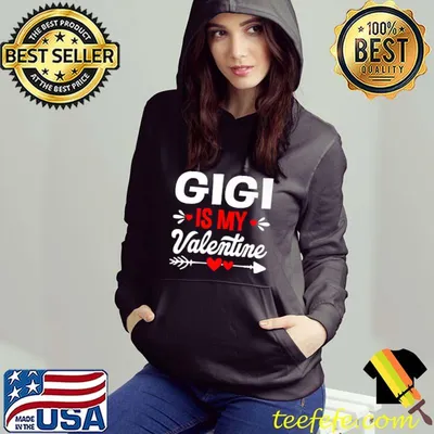 Nice Gigi Is My Valentines Day Matching Family Hearts Women Premium T-Shirt
