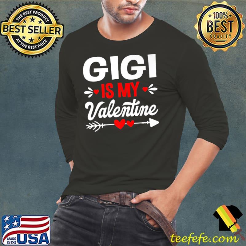Nice Gigi Is My Valentines Day Matching Family Hearts Women Premium T-Shirt Long Sleeve Tee Nice Gigi Is My Valentines Day Matching Family Hearts Women Premium T-Shirt Long Sleeve Tee